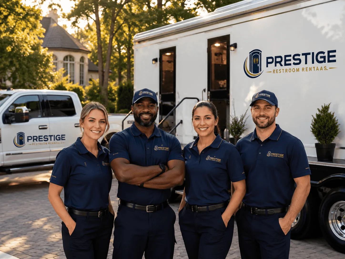 Trusted Luxury Portable Restrooms company in Topaz, CA